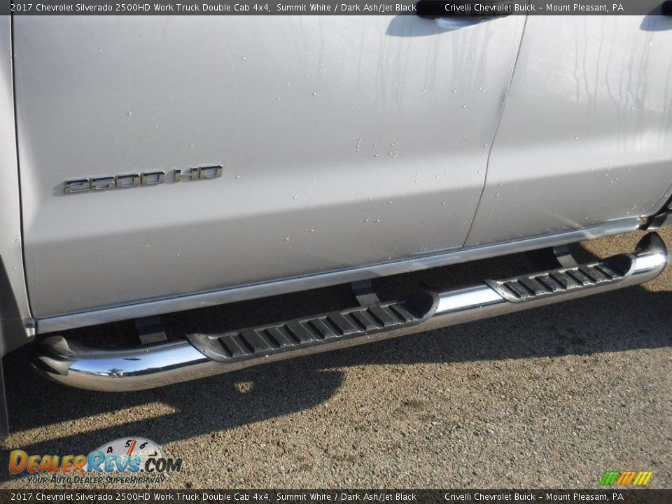2017 Chevrolet Silverado 2500HD Work Truck Double Cab 4x4 Summit White / Dark Ash/Jet Black Photo #5
