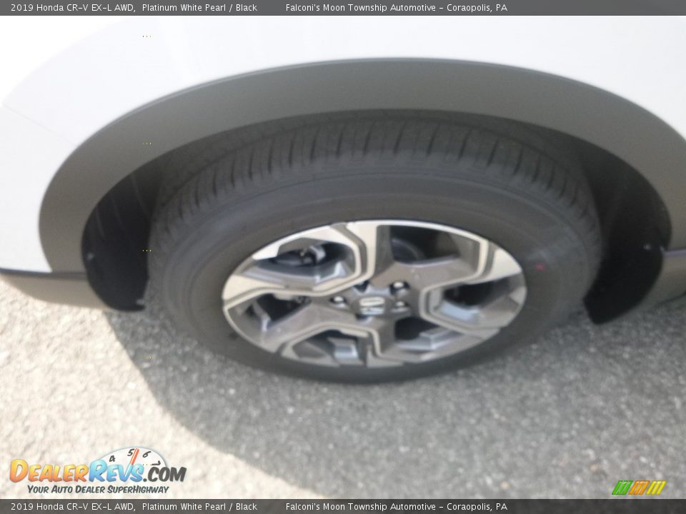 2019 Honda CR-V EX-L AWD Platinum White Pearl / Black Photo #7