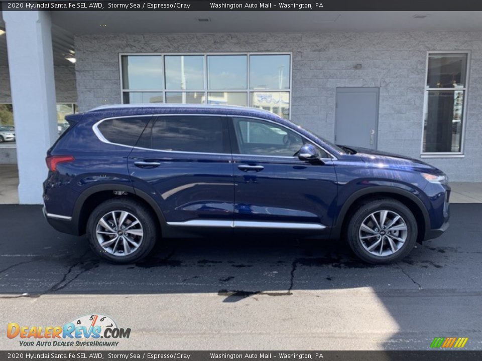 Stormy Sea 2020 Hyundai Santa Fe SEL AWD Photo #3
