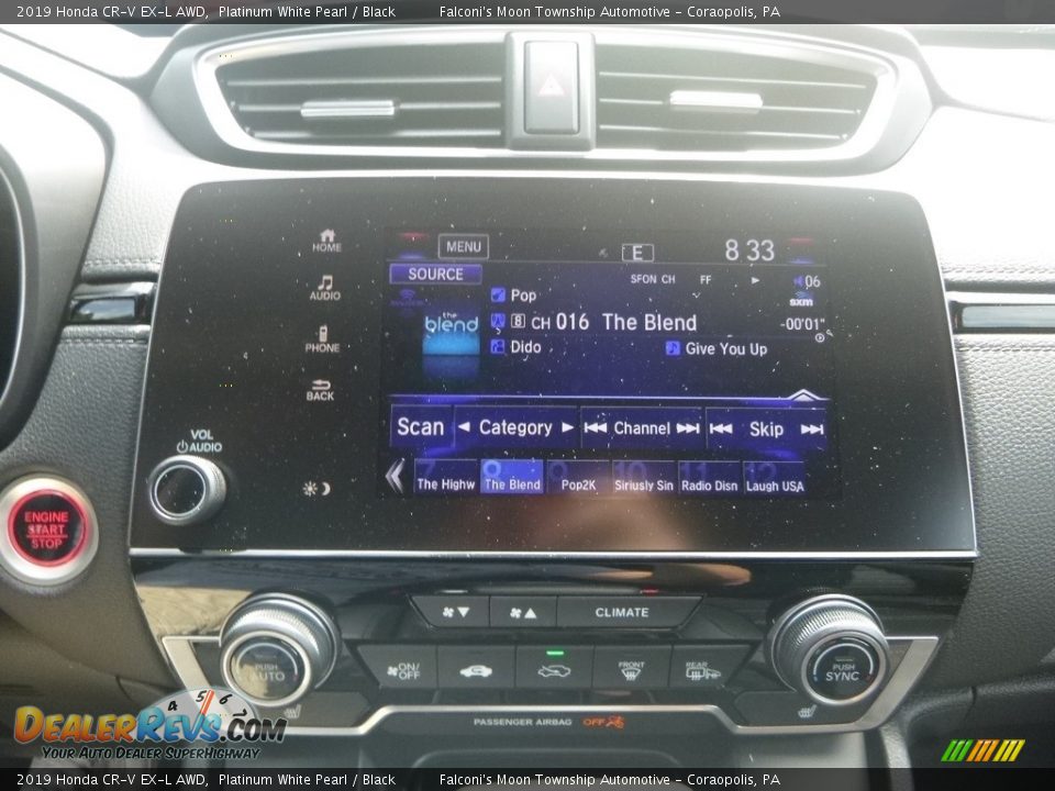 2019 Honda CR-V EX-L AWD Platinum White Pearl / Black Photo #14