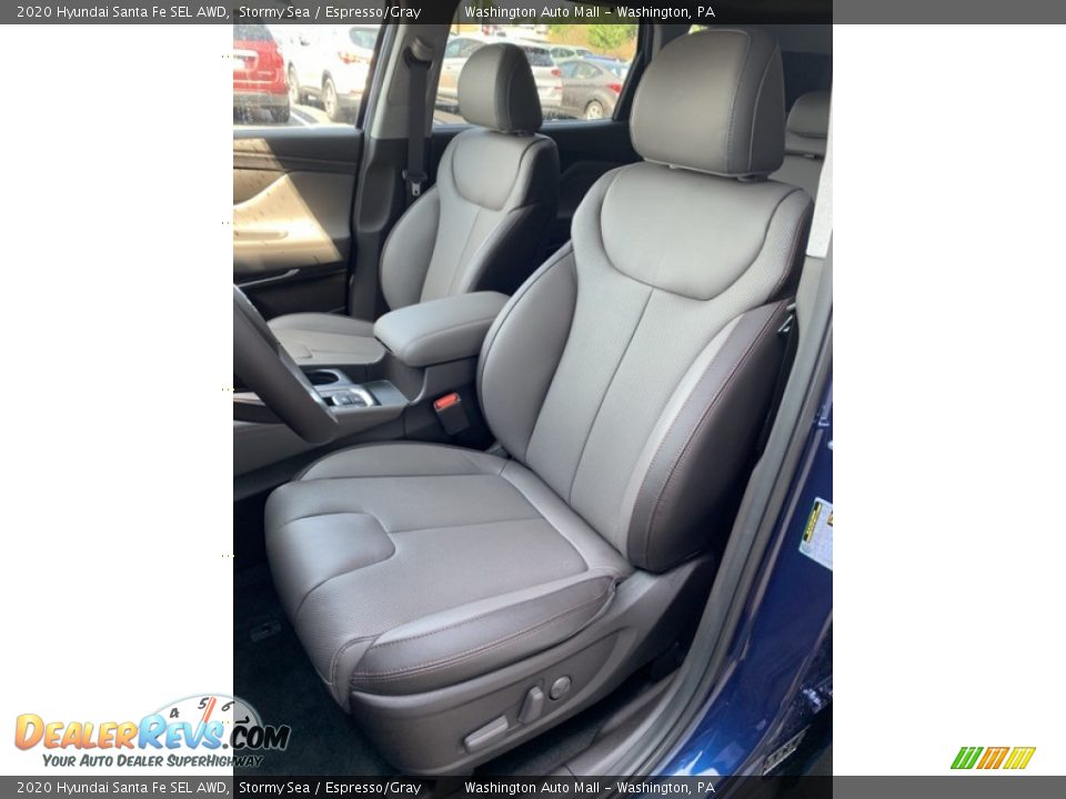 Front Seat of 2020 Hyundai Santa Fe SEL AWD Photo #15