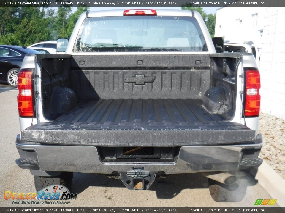 2017 Chevrolet Silverado 2500HD Work Truck Double Cab 4x4 Summit White / Dark Ash/Jet Black Photo #12