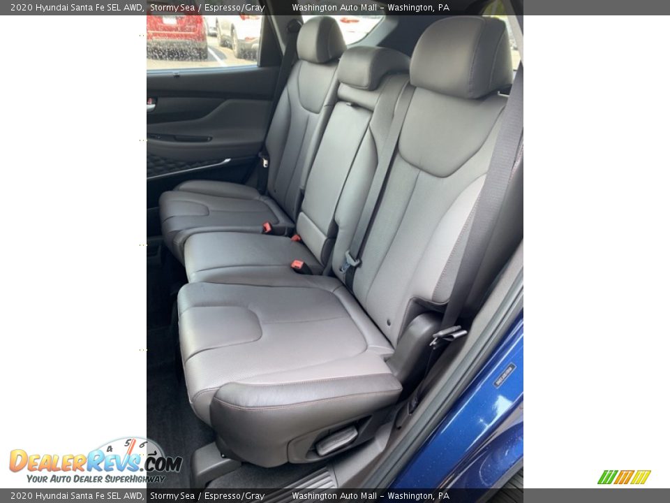 Rear Seat of 2020 Hyundai Santa Fe SEL AWD Photo #19
