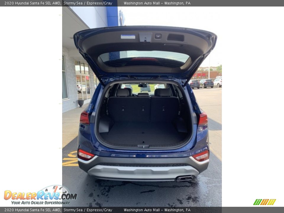 2020 Hyundai Santa Fe SEL AWD Stormy Sea / Espresso/Gray Photo #21