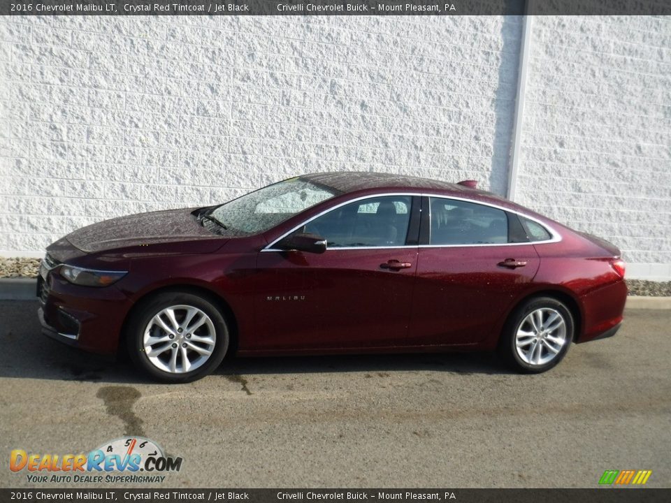 2016 Chevrolet Malibu LT Crystal Red Tintcoat / Jet Black Photo #2