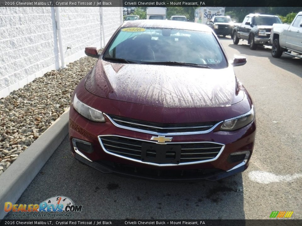 2016 Chevrolet Malibu LT Crystal Red Tintcoat / Jet Black Photo #4