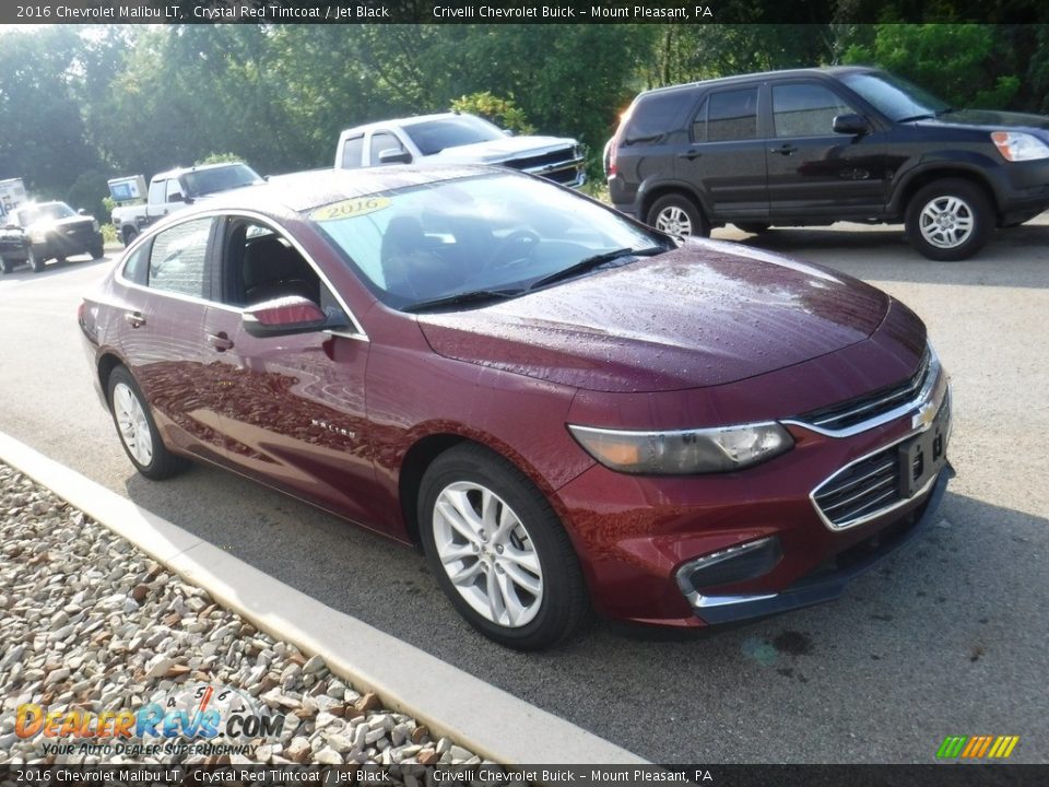 2016 Chevrolet Malibu LT Crystal Red Tintcoat / Jet Black Photo #5