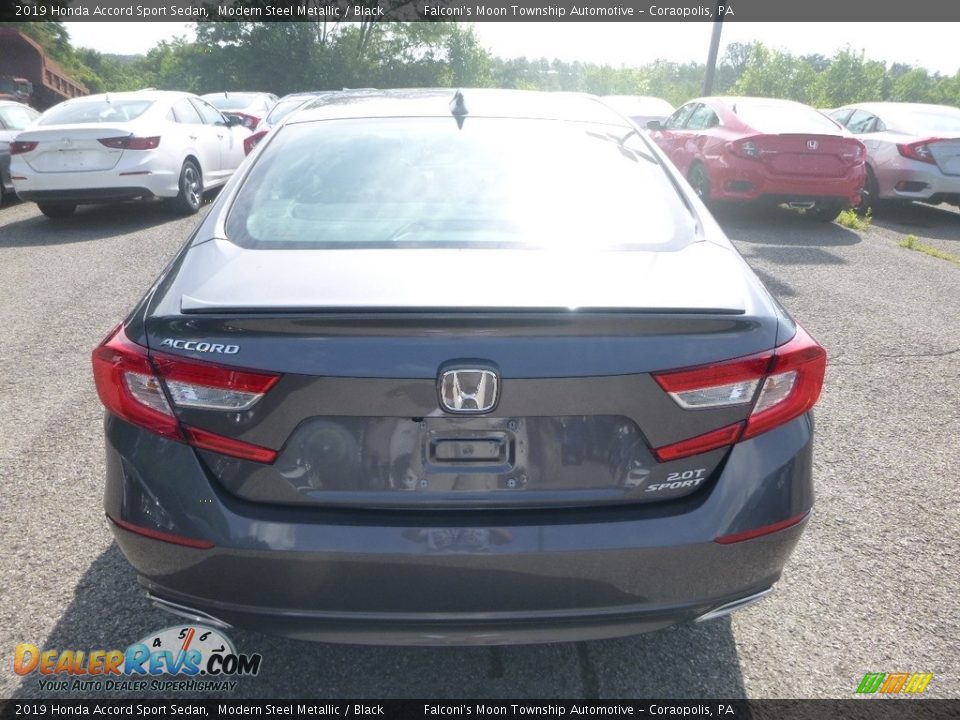 2019 Honda Accord Sport Sedan Modern Steel Metallic / Black Photo #3