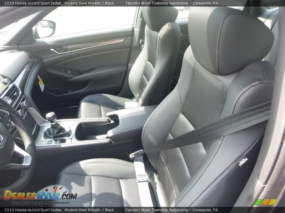 Front Seat of 2019 Honda Accord Sport Sedan Photo #8