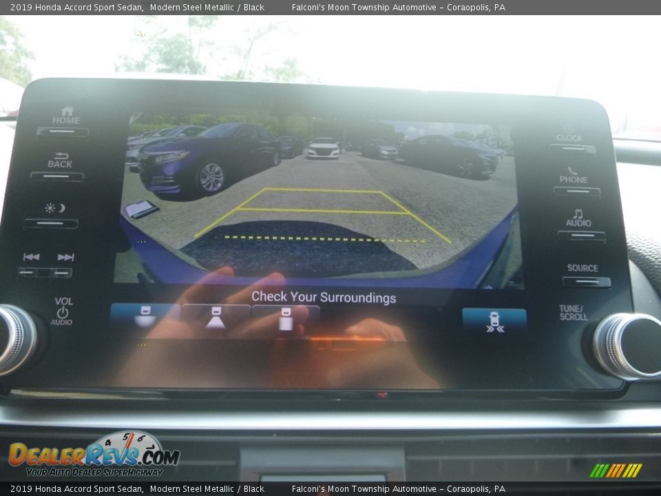 2019 Honda Accord Sport Sedan Modern Steel Metallic / Black Photo #15