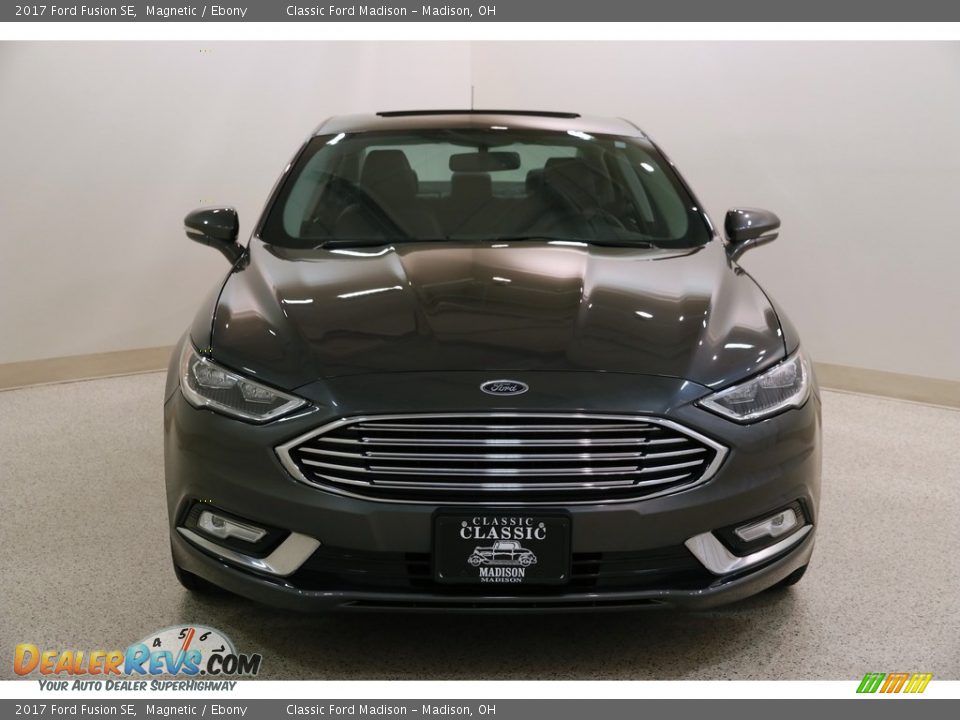 2017 Ford Fusion SE Magnetic / Ebony Photo #2
