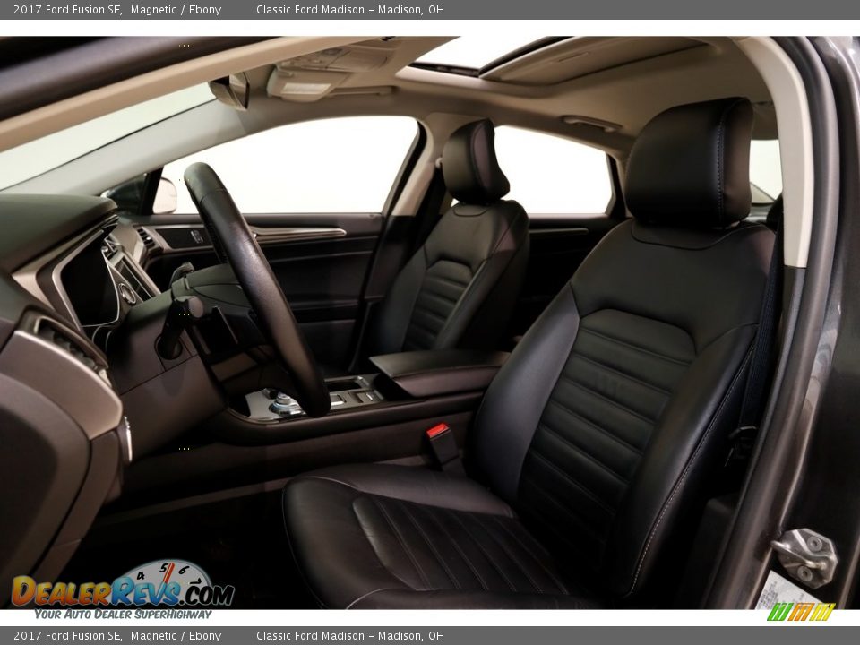 2017 Ford Fusion SE Magnetic / Ebony Photo #6