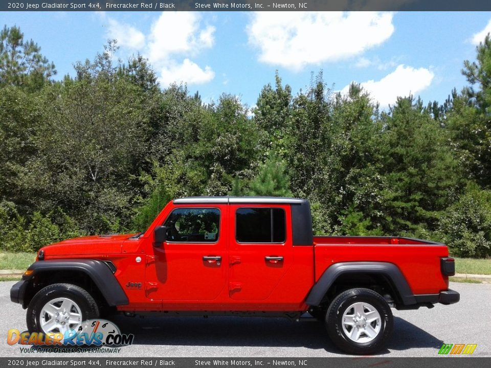 2020 Jeep Gladiator Sport 4x4 Firecracker Red / Black Photo #1