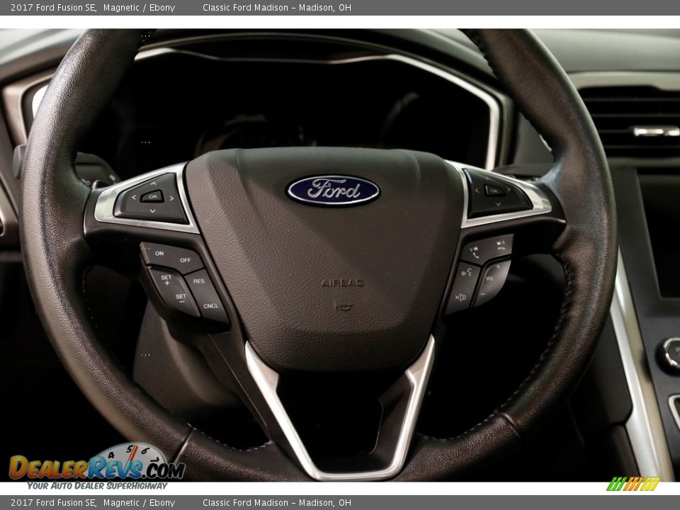 2017 Ford Fusion SE Magnetic / Ebony Photo #8