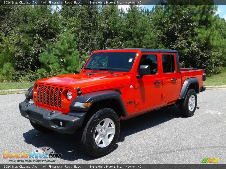 2020 Jeep Gladiator Sport 4x4 Firecracker Red / Black Photo #2