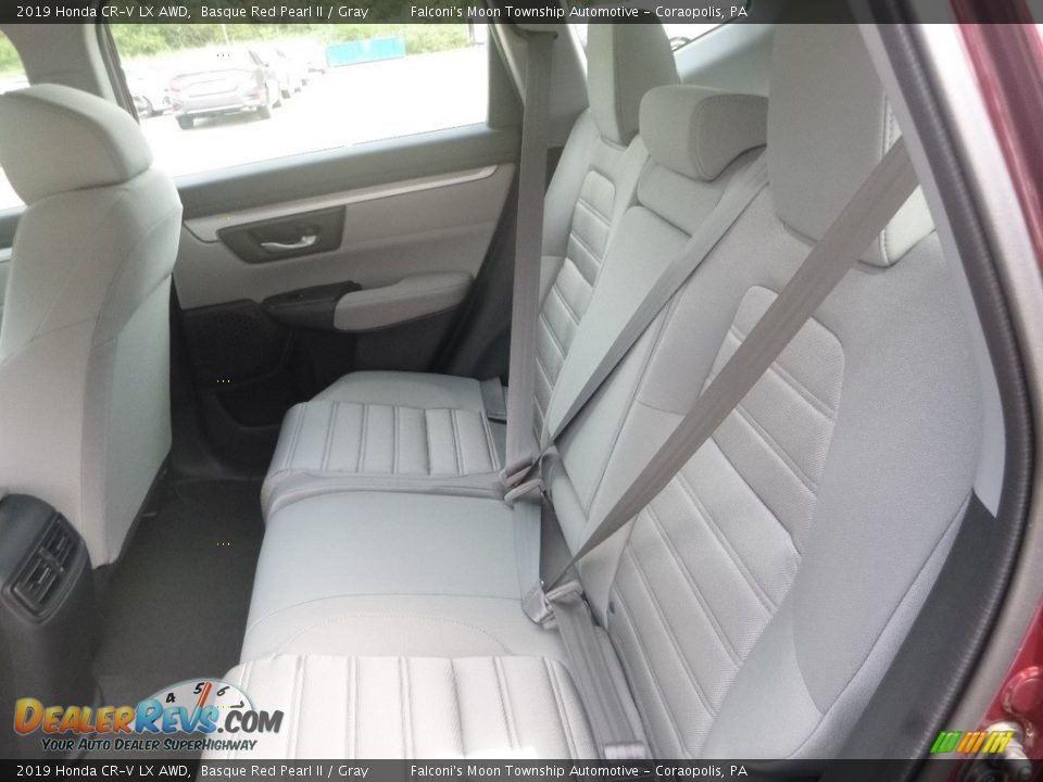 2019 Honda CR-V LX AWD Basque Red Pearl II / Gray Photo #10