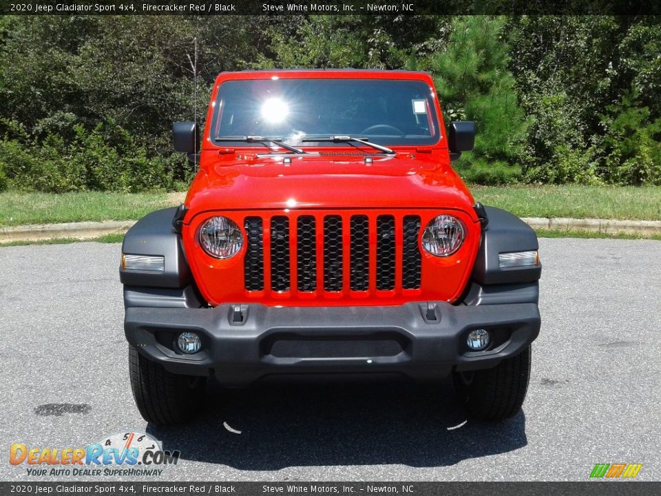 2020 Jeep Gladiator Sport 4x4 Firecracker Red / Black Photo #3