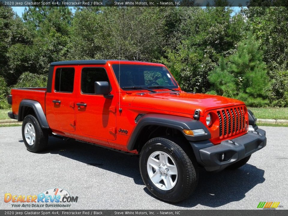 2020 Jeep Gladiator Sport 4x4 Firecracker Red / Black Photo #4