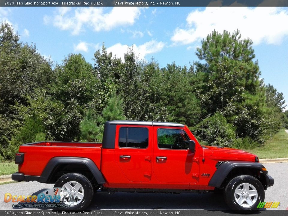 2020 Jeep Gladiator Sport 4x4 Firecracker Red / Black Photo #5