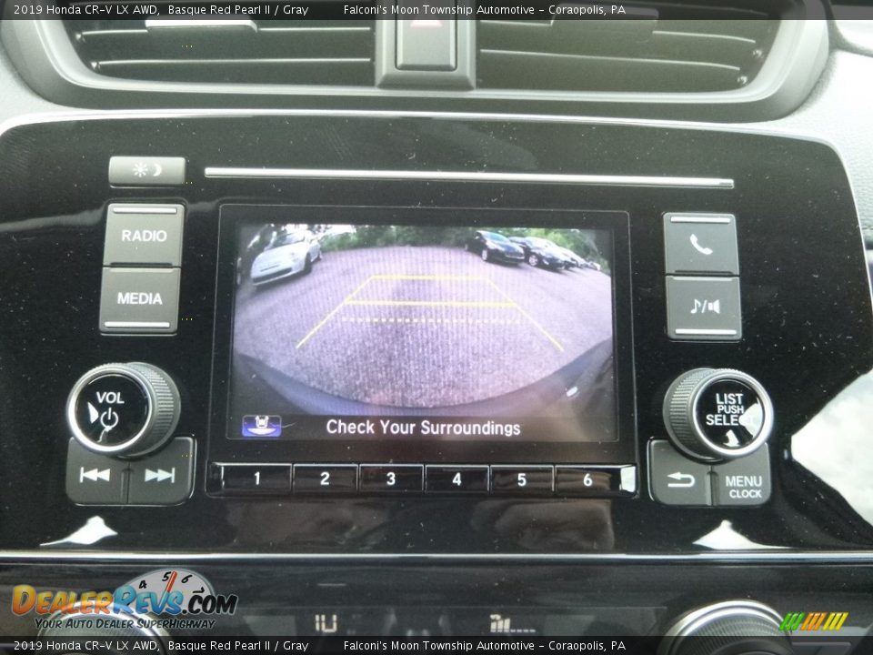 2019 Honda CR-V LX AWD Basque Red Pearl II / Gray Photo #15