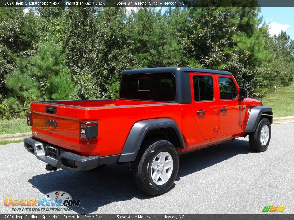 2020 Jeep Gladiator Sport 4x4 Firecracker Red / Black Photo #6