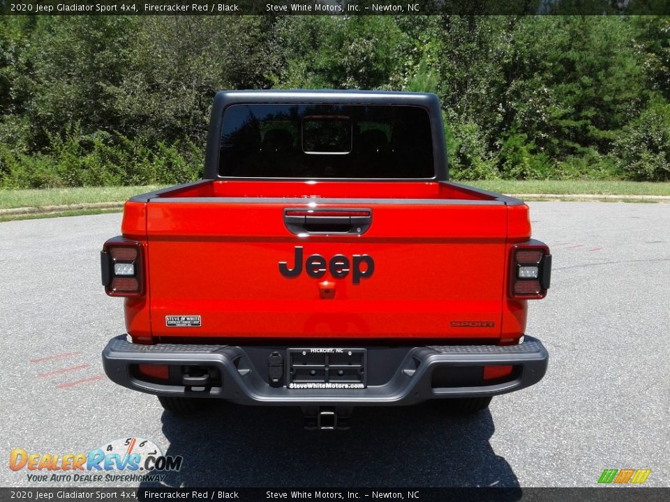 2020 Jeep Gladiator Sport 4x4 Firecracker Red / Black Photo #7