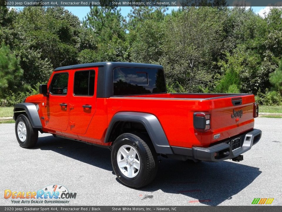 2020 Jeep Gladiator Sport 4x4 Firecracker Red / Black Photo #8