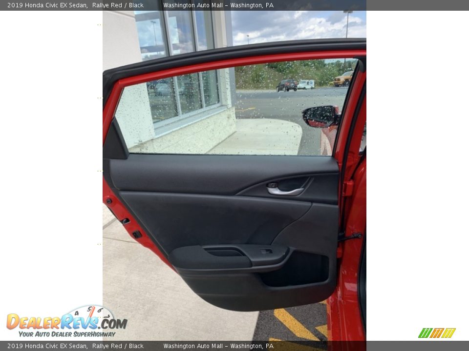2019 Honda Civic EX Sedan Rallye Red / Black Photo #15