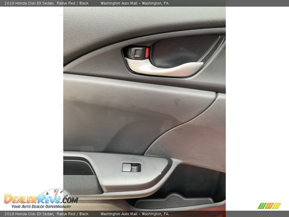 2019 Honda Civic EX Sedan Rallye Red / Black Photo #16