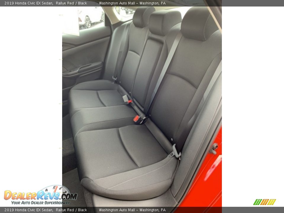 Rear Seat of 2019 Honda Civic EX Sedan Photo #17