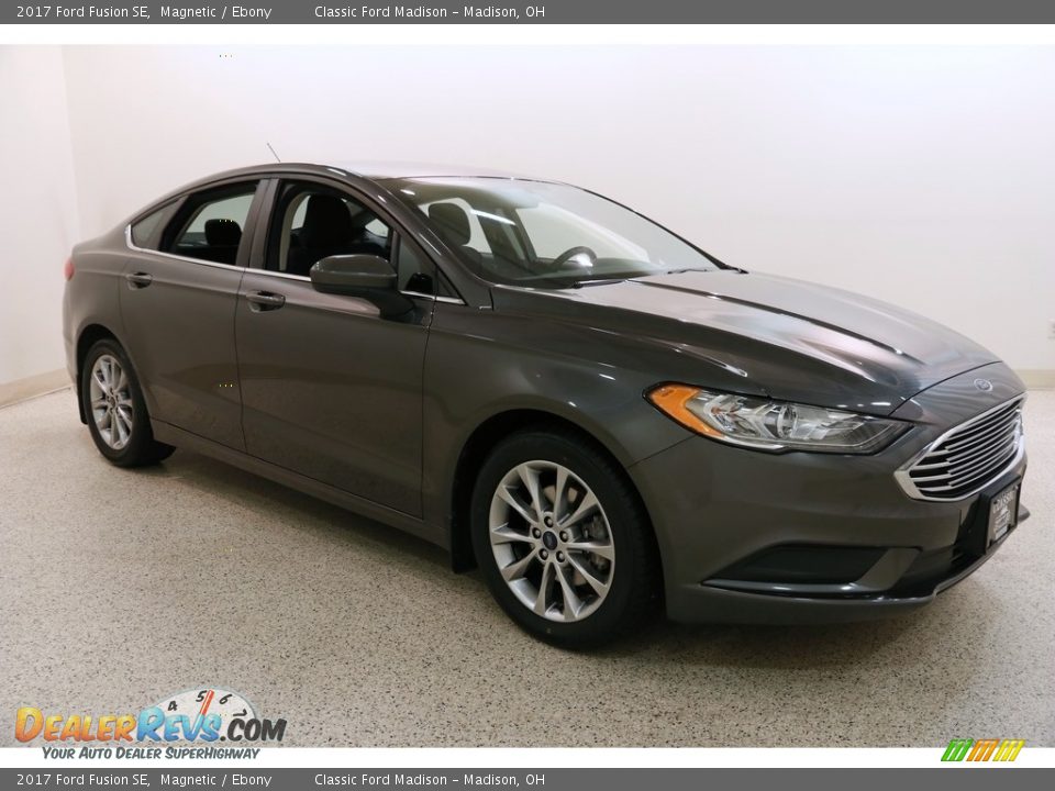 2017 Ford Fusion SE Magnetic / Ebony Photo #1