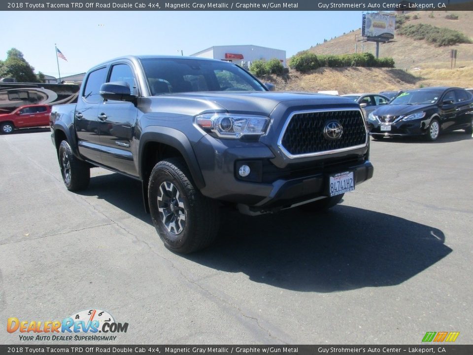 2018 Toyota Tacoma TRD Off Road Double Cab 4x4 Magnetic Gray Metallic / Graphite w/Gun Metal Photo #1