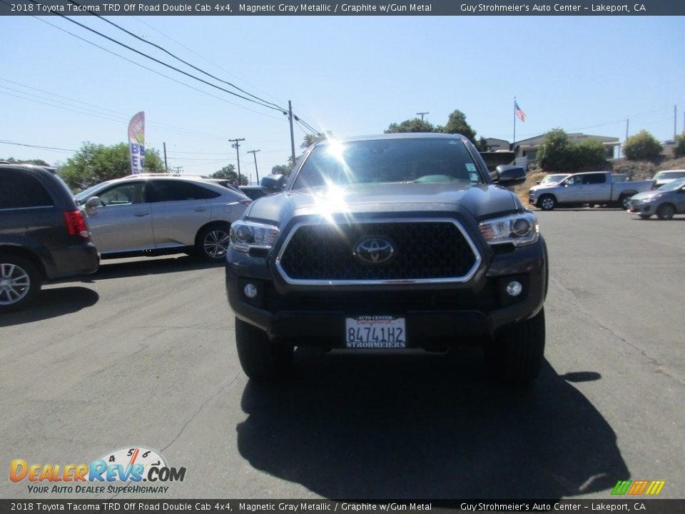 2018 Toyota Tacoma TRD Off Road Double Cab 4x4 Magnetic Gray Metallic / Graphite w/Gun Metal Photo #3