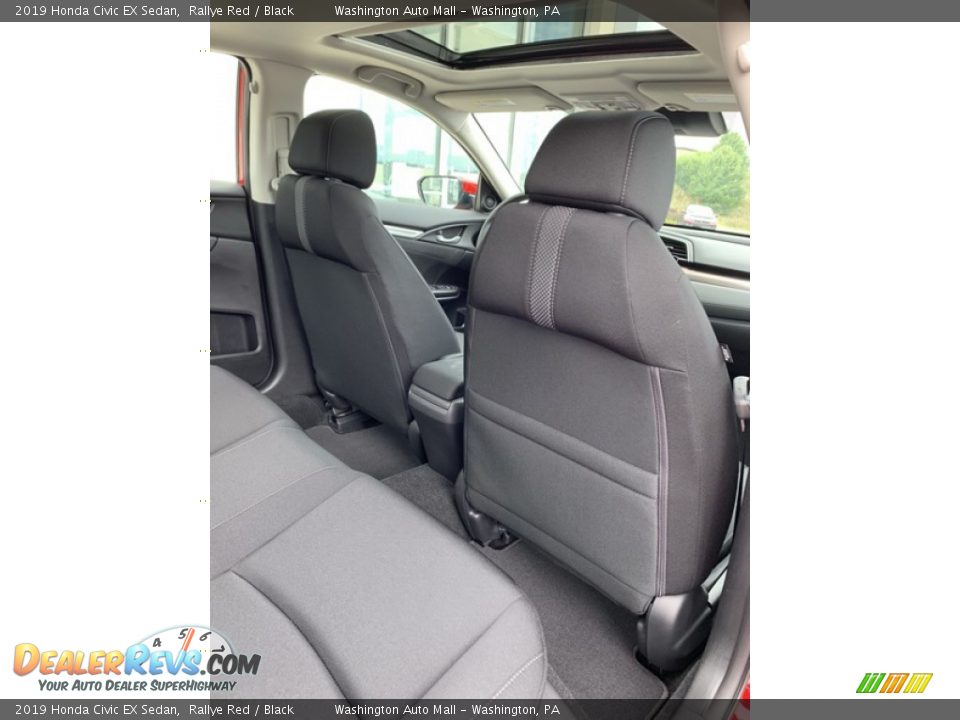 2019 Honda Civic EX Sedan Rallye Red / Black Photo #24