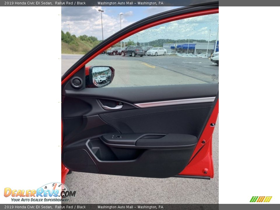 2019 Honda Civic EX Sedan Rallye Red / Black Photo #25