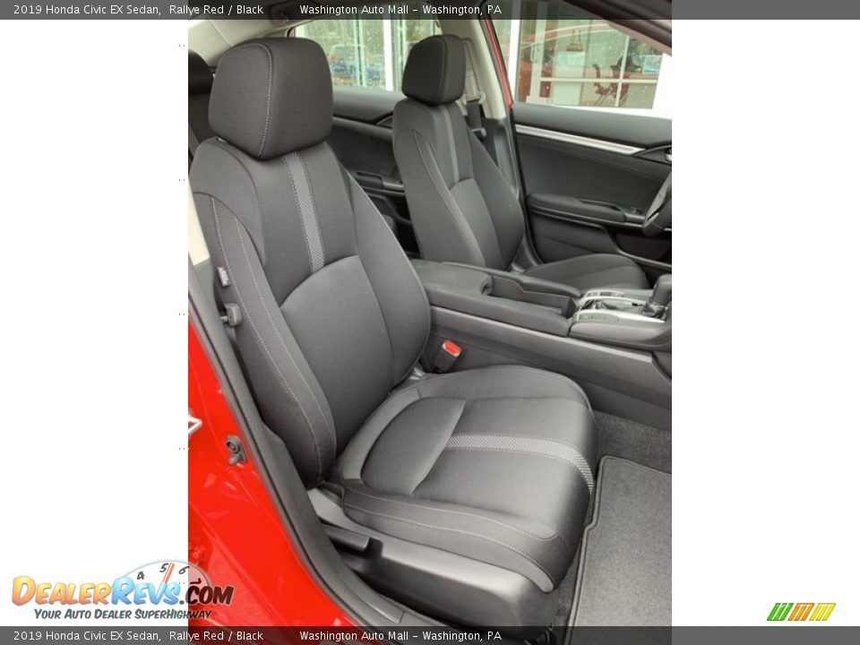 Front Seat of 2019 Honda Civic EX Sedan Photo #26