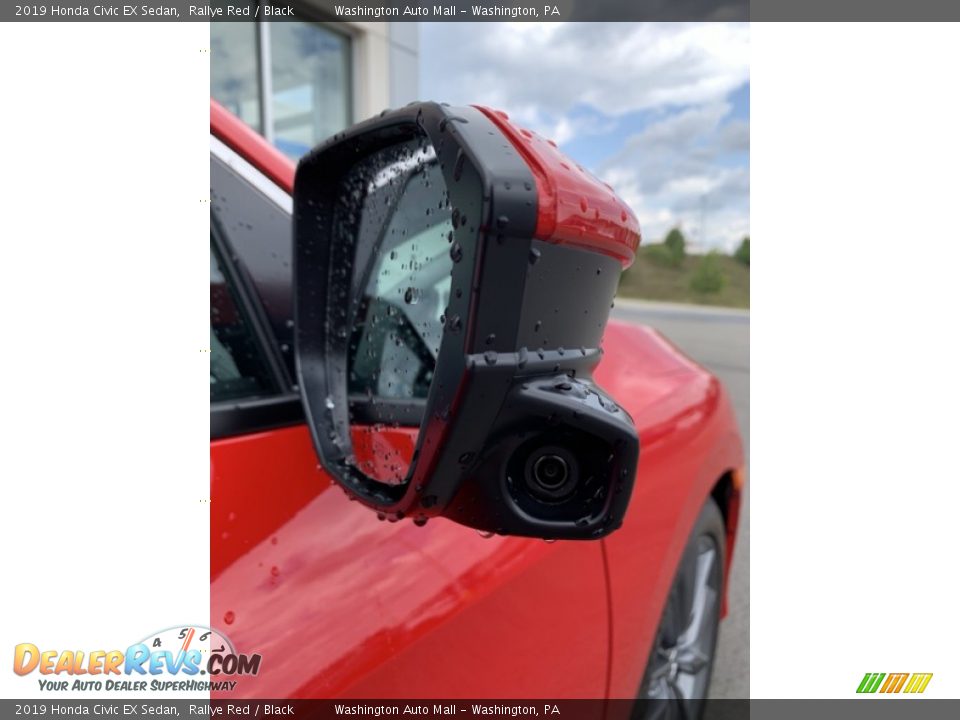 2019 Honda Civic EX Sedan Rallye Red / Black Photo #28