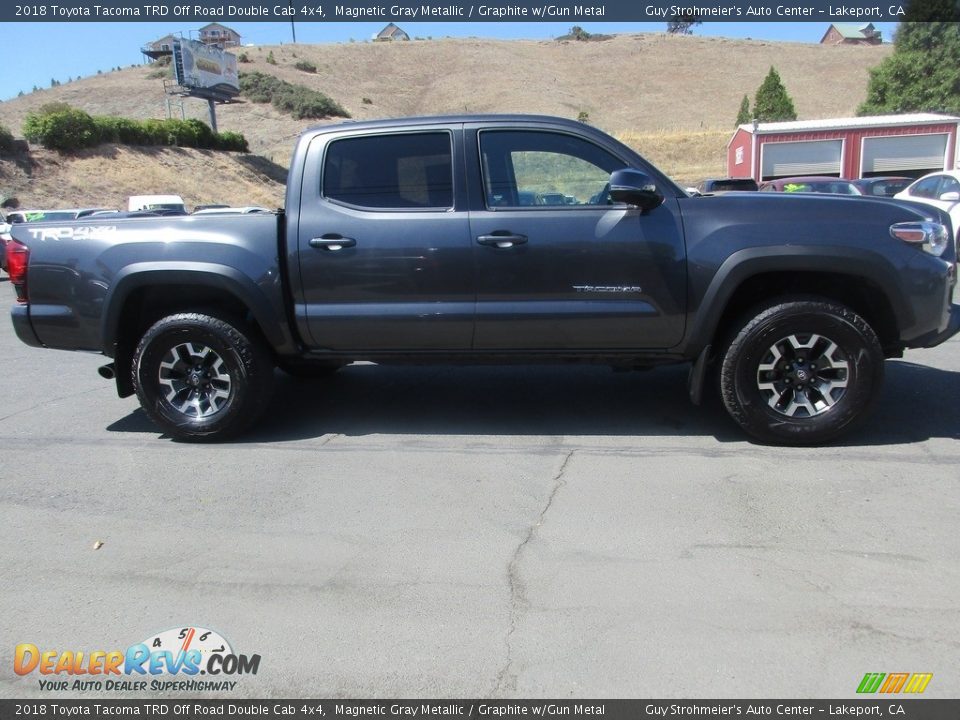 2018 Toyota Tacoma TRD Off Road Double Cab 4x4 Magnetic Gray Metallic / Graphite w/Gun Metal Photo #6