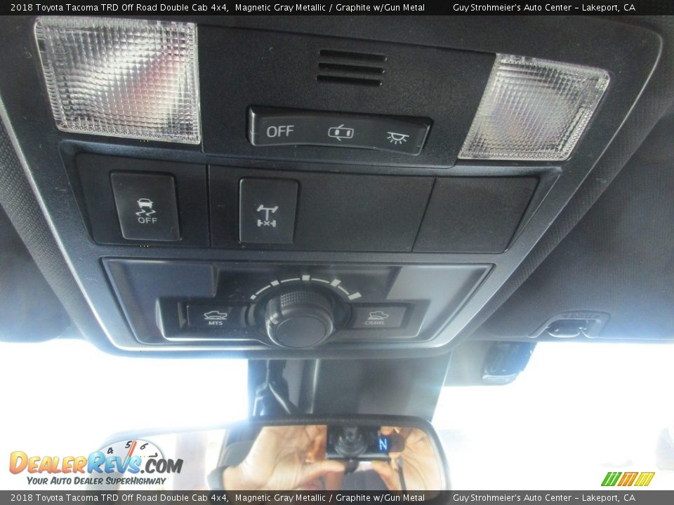 2018 Toyota Tacoma TRD Off Road Double Cab 4x4 Magnetic Gray Metallic / Graphite w/Gun Metal Photo #10