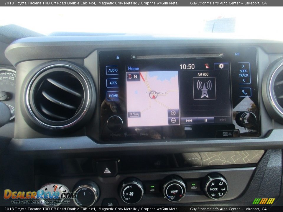 2018 Toyota Tacoma TRD Off Road Double Cab 4x4 Magnetic Gray Metallic / Graphite w/Gun Metal Photo #11