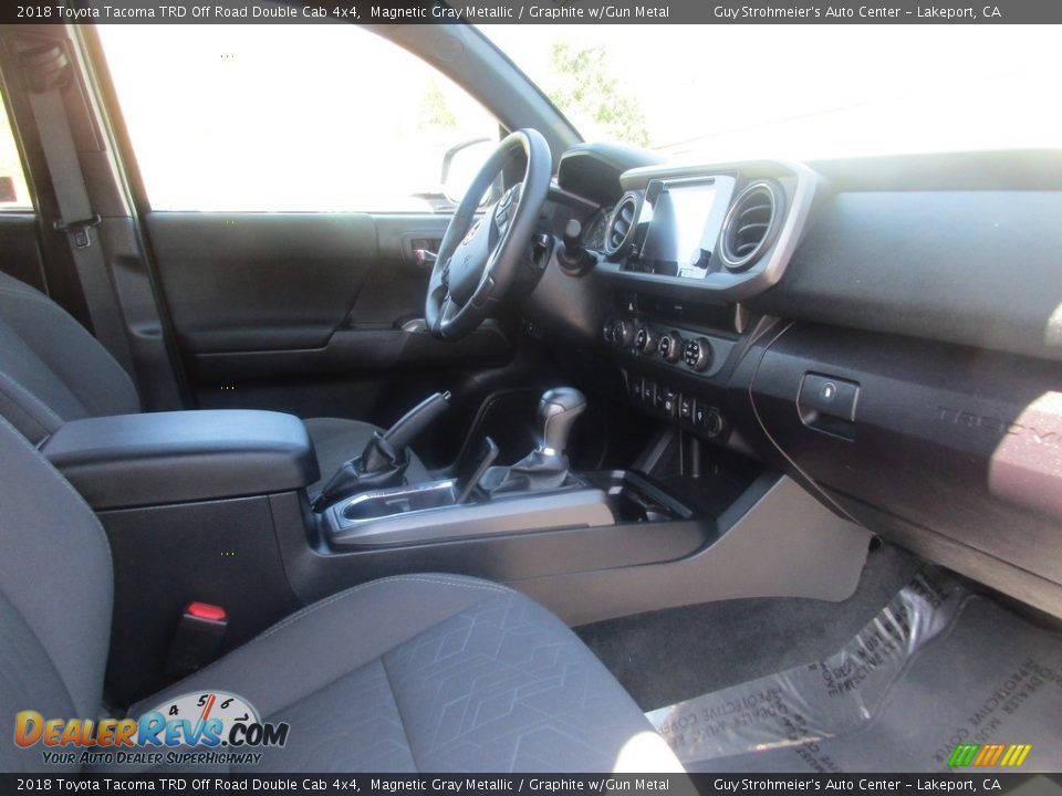 2018 Toyota Tacoma TRD Off Road Double Cab 4x4 Magnetic Gray Metallic / Graphite w/Gun Metal Photo #12
