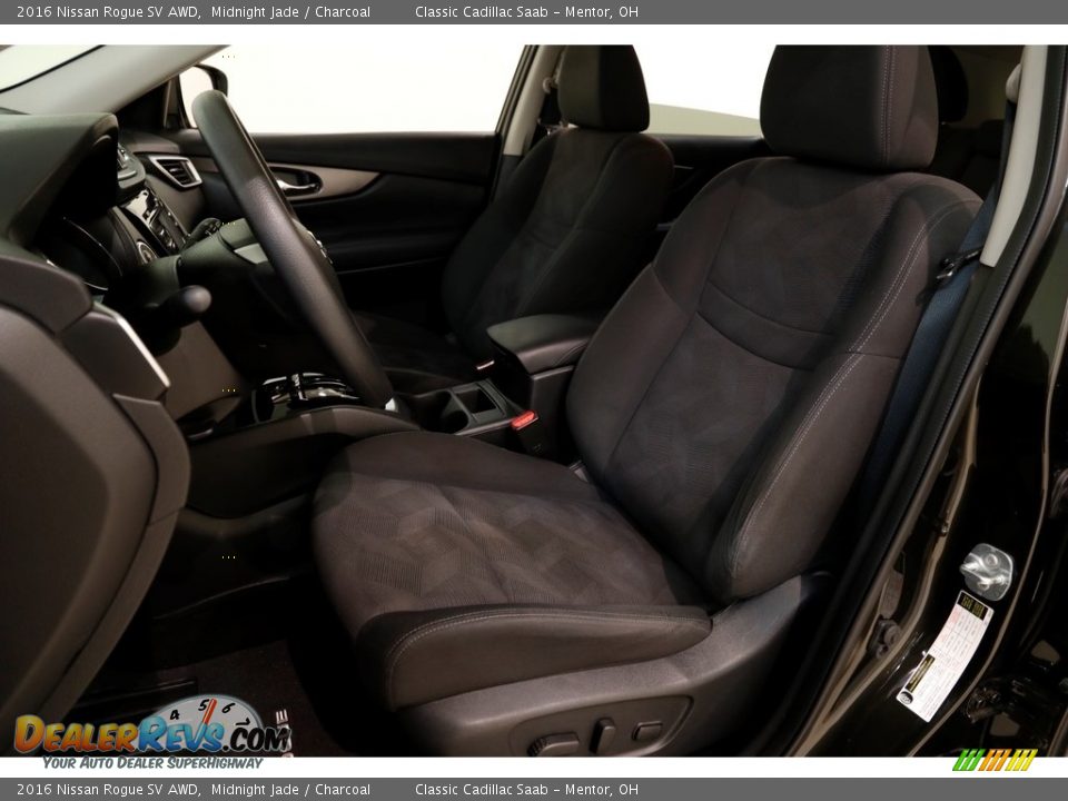 2016 Nissan Rogue SV AWD Midnight Jade / Charcoal Photo #5