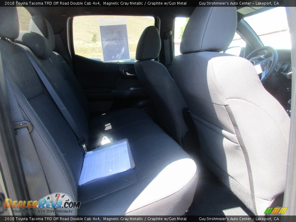 2018 Toyota Tacoma TRD Off Road Double Cab 4x4 Magnetic Gray Metallic / Graphite w/Gun Metal Photo #13