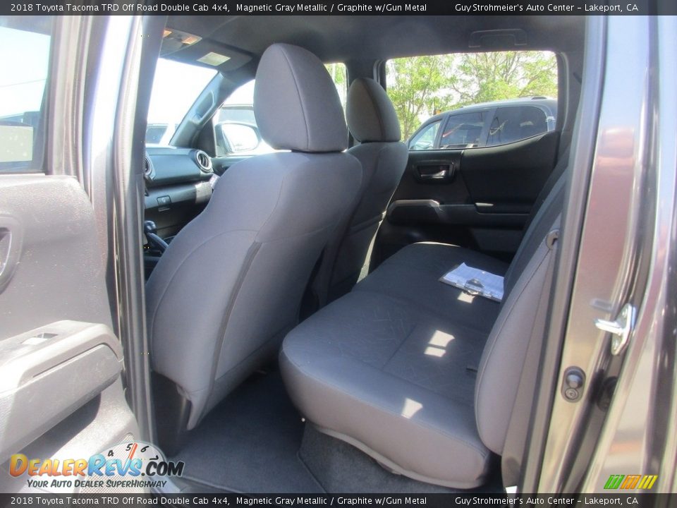 2018 Toyota Tacoma TRD Off Road Double Cab 4x4 Magnetic Gray Metallic / Graphite w/Gun Metal Photo #14