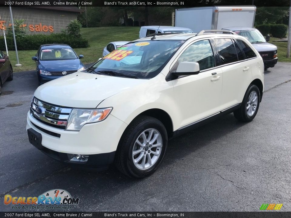 2007 Ford Edge SEL AWD Creme Brulee / Camel Photo #2