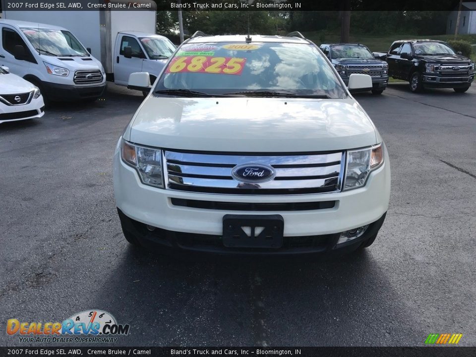 2007 Ford Edge SEL AWD Creme Brulee / Camel Photo #3