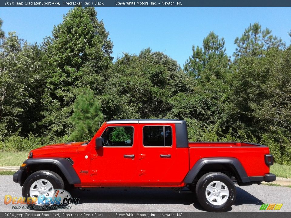 2020 Jeep Gladiator Sport 4x4 Firecracker Red / Black Photo #1