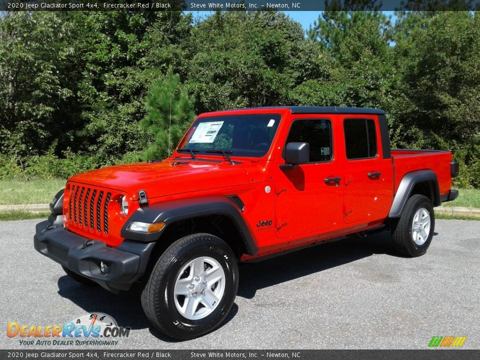 2020 Jeep Gladiator Sport 4x4 Firecracker Red / Black Photo #2