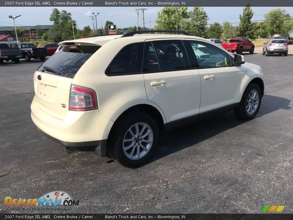 2007 Ford Edge SEL AWD Creme Brulee / Camel Photo #6