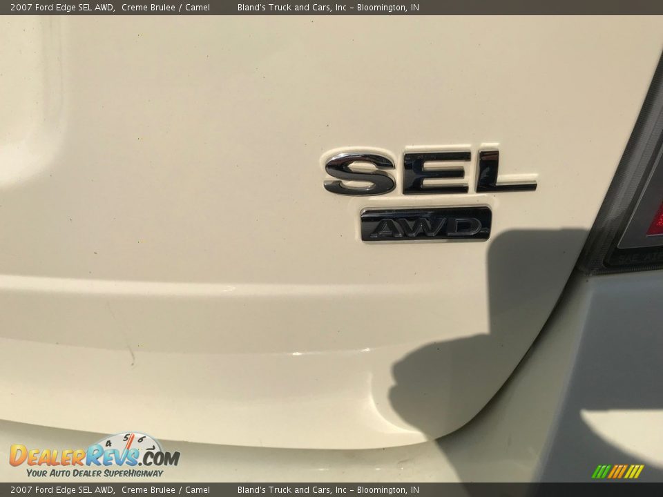 2007 Ford Edge SEL AWD Creme Brulee / Camel Photo #7